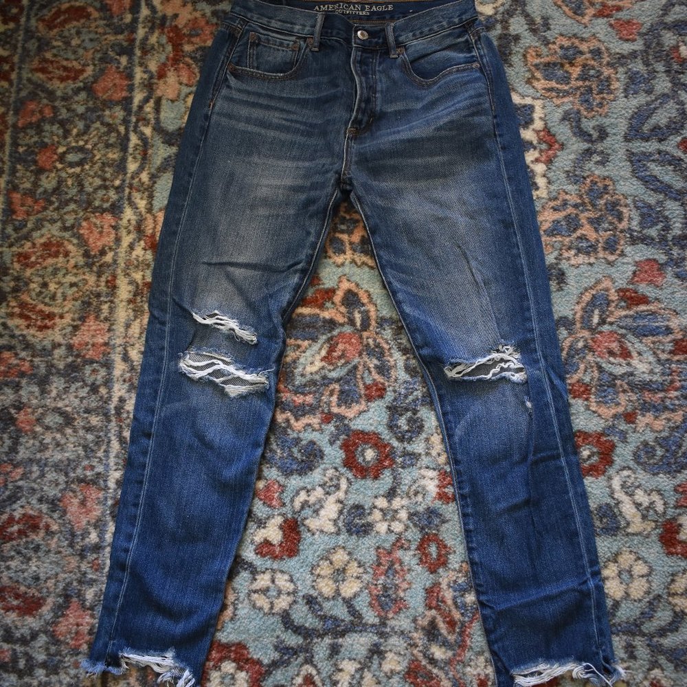 American Eagle High-rise Girlfriend Jeans